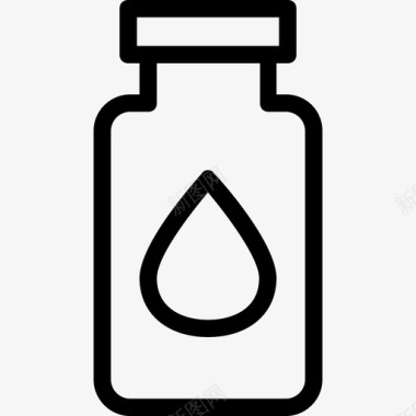 乳液瓶化妆水瓶化妆品图标图标