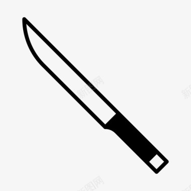 刀厨师食物图标图标