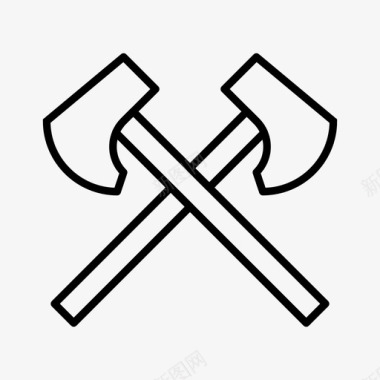 斧子斧头工具图标图标