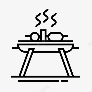 烧烤烹饪食物图标图标