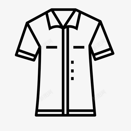 采购产品衬衫衣服时尚图标svg_新图网 https://ixintu.com 时尚 正式衬衫 衣服 衣服配件 采购产品衬衫