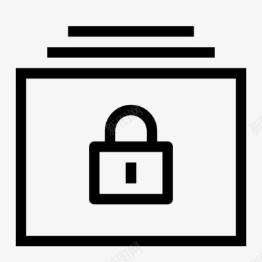 安全文件夹数据安全加密图标图标