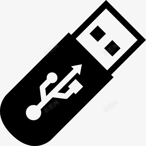 usbpendrive文件存储图标svg_新图网 https://ixintu.com usbpendrive 存储 文件