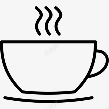 茶杯饮图标图标