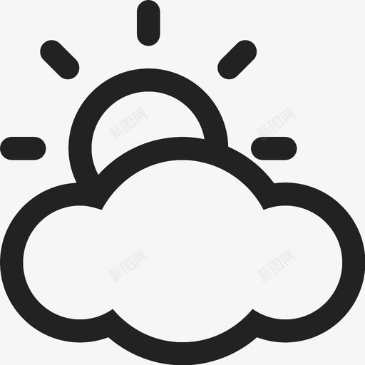 cloudysvg_新图网 https://ixintu.com cloudy