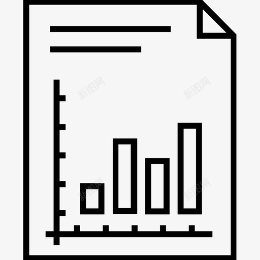 图表报告分析条形图图标svg_新图网 https://ixintu.com 600个财务平面线图标 业务报告 分析 图表报告 条形图