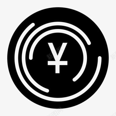 货币硬币回收图标图标