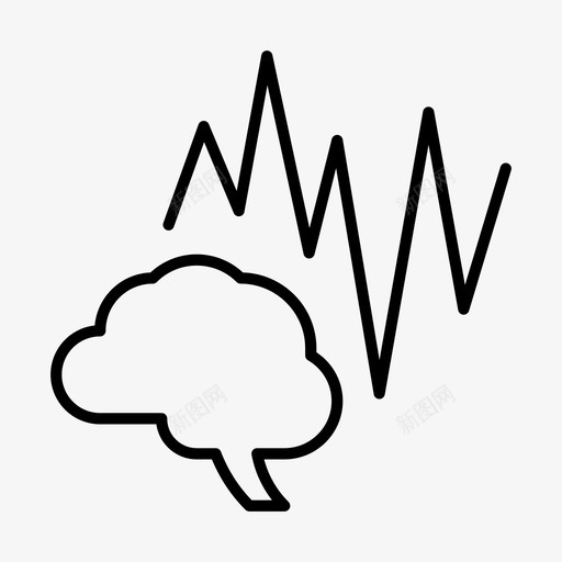 大脑活动头脑想法图标svg_新图网 https://ixintu.com 商务2 大脑活动 头脑 想法 简单