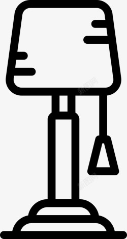 万家美居标志灯具物品家具图标高清图片