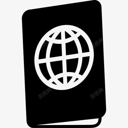 护照身份证旅行图标svg_新图网 https://ixintu.com 护照 旅行 签证 身份证 酒店