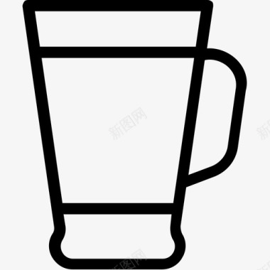 马克杯啤酒杯饮料图标图标
