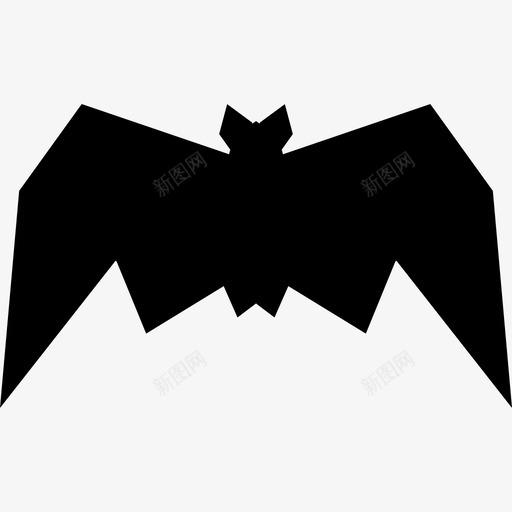 普通的蝙蝠动物大自然图标svg_新图网 https://ixintu.com 动物 大自然 普通的蝙蝠