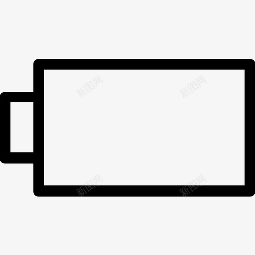 电池充电能量图标svg_新图网 https://ixintu.com 充电 电池 电源 科技线图标 移动电池 能量
