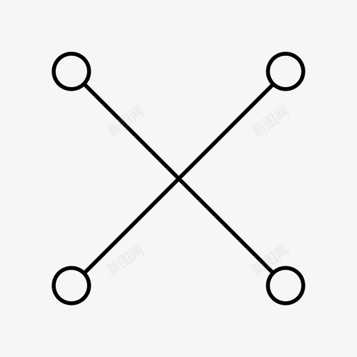 图案方块圆图标svg_新图网 https://ixintu.com 图案 圆 方块 线 网