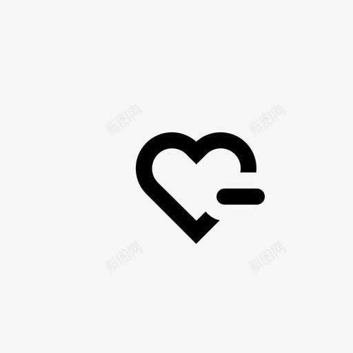 心1svg_新图网 https://ixintu.com 心1