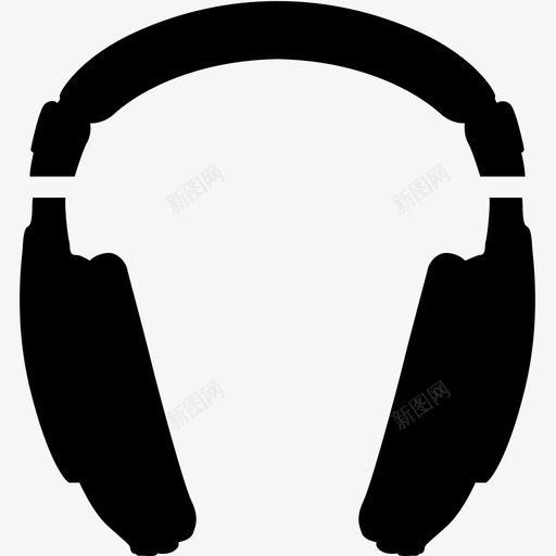 耳机家用电器图标svg_新图网 https://ixintu.com 家用电器 耳机