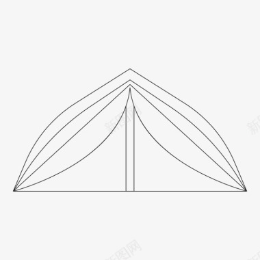 帐篷旅游图标图标