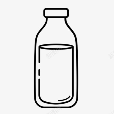 奶瓶乳制品食品图标图标