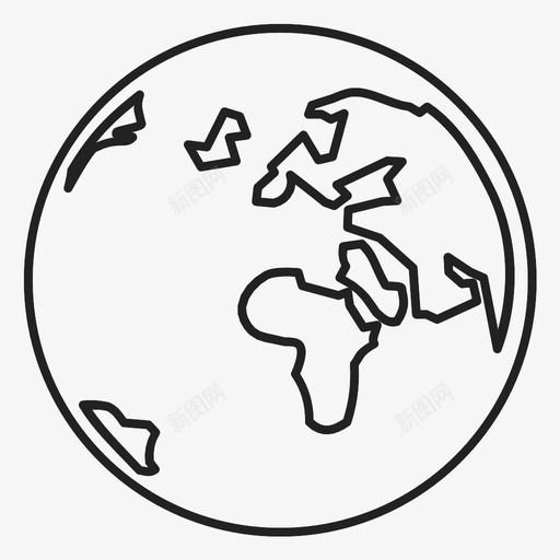 公共全球世界图标svg_新图网 https://ixintu.com 世界 全球 公共