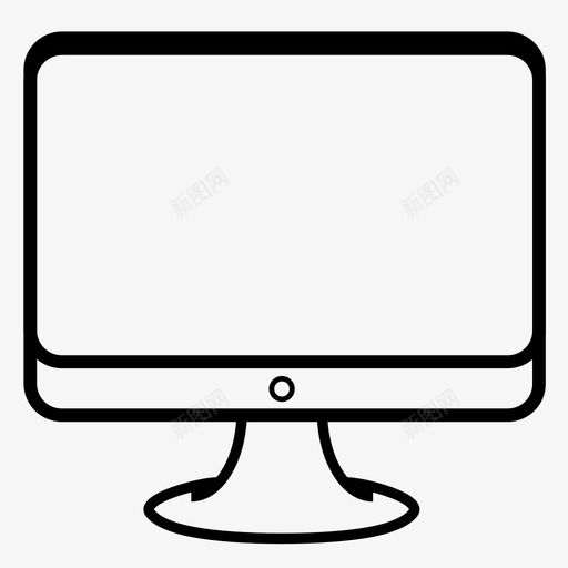 电脑mac电脑显示器图标svg_新图网 https://ixintu.com mac电脑 显示器 电脑