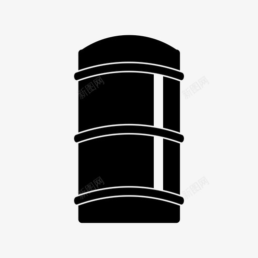 桶容器填料图标svg_新图网 https://ixintu.com 储存 填料 容器 桶