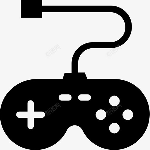 游戏板控制板游戏机图标svg_新图网 https://ixintu.com 控制板 游戏手柄 游戏控制器 游戏机 游戏板 网络和通信实体图标
