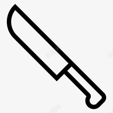工具匕首叉子图标图标