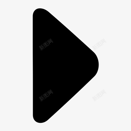 向右svg_新图网 https://ixintu.com 向右 方向 箭头 三角 下一步