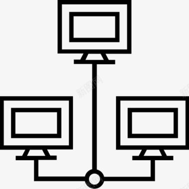 数据库主机服务器图标图标