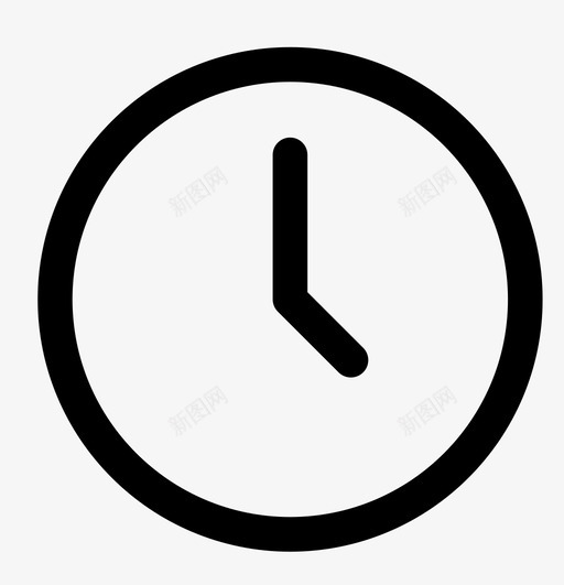 时钟计数小时图标svg_新图网 https://ixintu.com 小时 手表 时钟 时钟时间 时间 等等 计数
