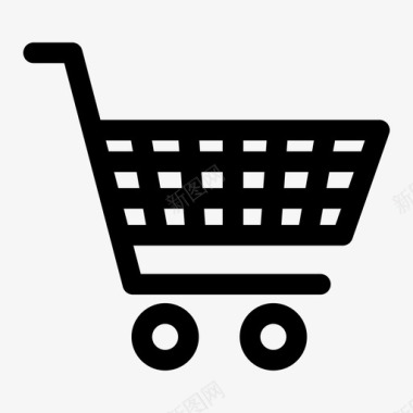 购物车图标图标