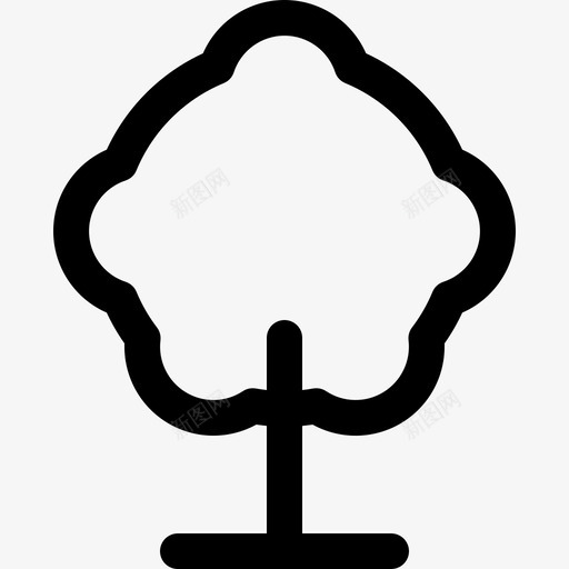树生态森林图标svg_新图网 https://ixintu.com 树 树叶 森林 生态 美味的易拉丝混合101 自然