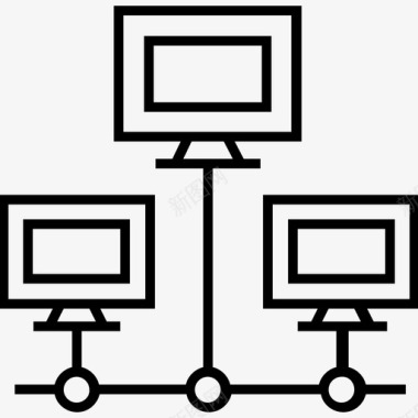 干扰数据库服务器传输图标图标