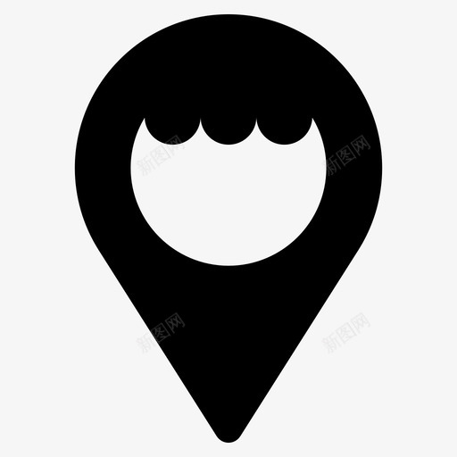 占位符gps位置图标svg_新图网 https://ixintu.com gps 位置 占位符 地图密码 导航 电子商务在线购物