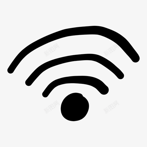 wifiwifi图标svg_新图网 https://ixintu.com wifi