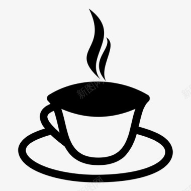 热巧克力咖啡热饮料图标图标