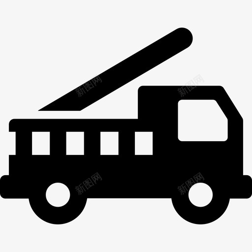消防车运输消防图标svg_新图网 https://ixintu.com 消防 消防车 运输