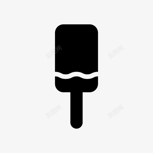 冰棍美味甜点图标svg_新图网 https://ixintu.com 冰棍 冰激凌 甜点 美味 食物