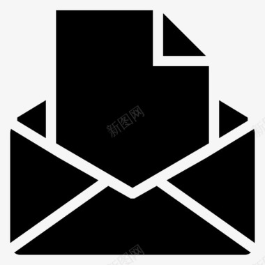 邮件直邮信封图标图标