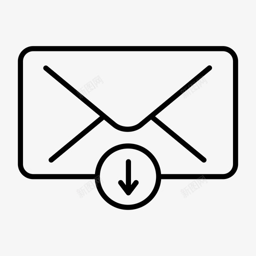 电子邮件计算机邮件信封图标svg_新图网 https://ixintu.com 信件 信封 消息 电子邮件下载 计算机邮件