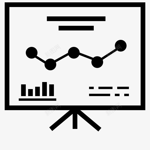 演示文稿业务图表信息图表图标svg_新图网 https://ixintu.com 业务图表 信息图表 横幅上的演示文稿 演示文稿