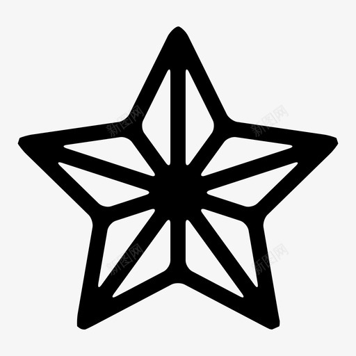 星星墨水等级图标svg_新图网 https://ixintu.com 墨水 墨迹 复古 星星 皮肤 等级 纹身