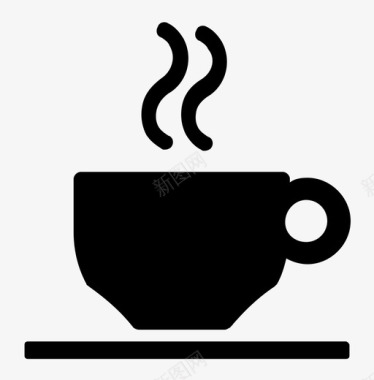 茶杯英式咖啡图标图标