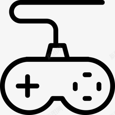 操纵杆控制柱游戏机图标图标