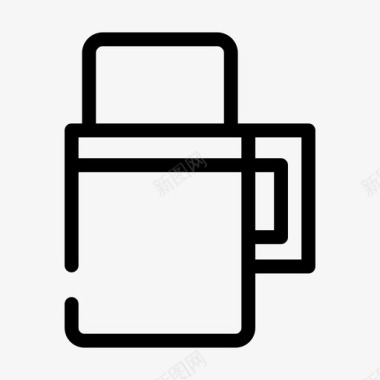 热水瓶咖啡饮料图标图标