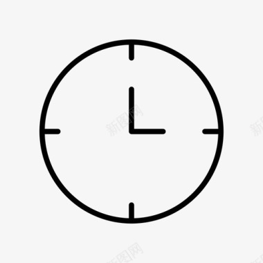 时钟分钟时间表图标图标