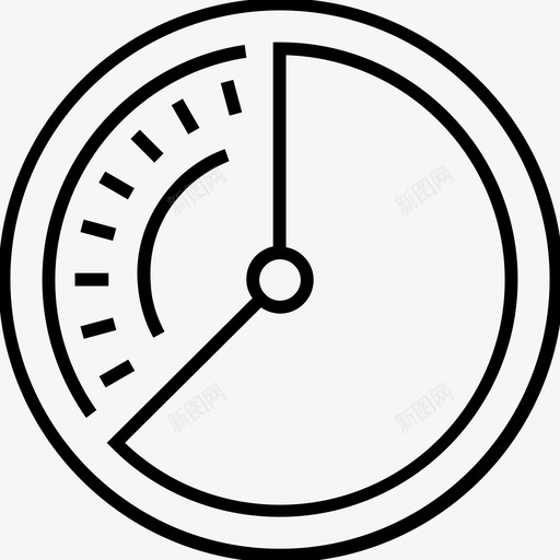 截止日期时钟持续时间图标svg_新图网 https://ixintu.com 600个财务平面线图标 截止日期 持续时间 时钟 时间 计时器