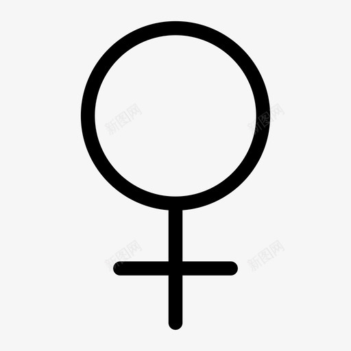 女性性别女孩图标svg_新图网 https://ixintu.com 女孩 女性 性别