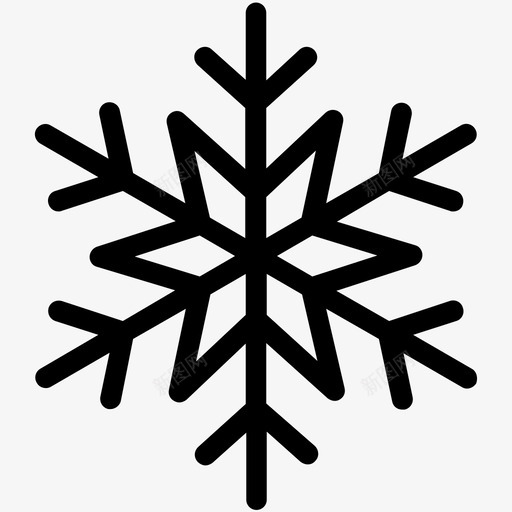 冬天冰天雪地图标svg_新图网 https://ixintu.com 冬天 冰天雪地