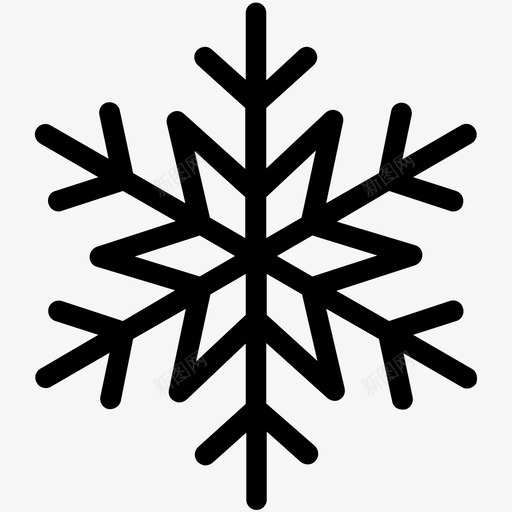 冬天冰天雪地图标svg_新图网 https://ixintu.com 冬天 冰天雪地